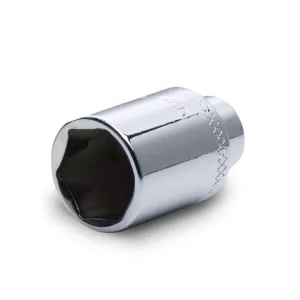 1/4" Drive Metric Intermediate Sockets - 6-PT.