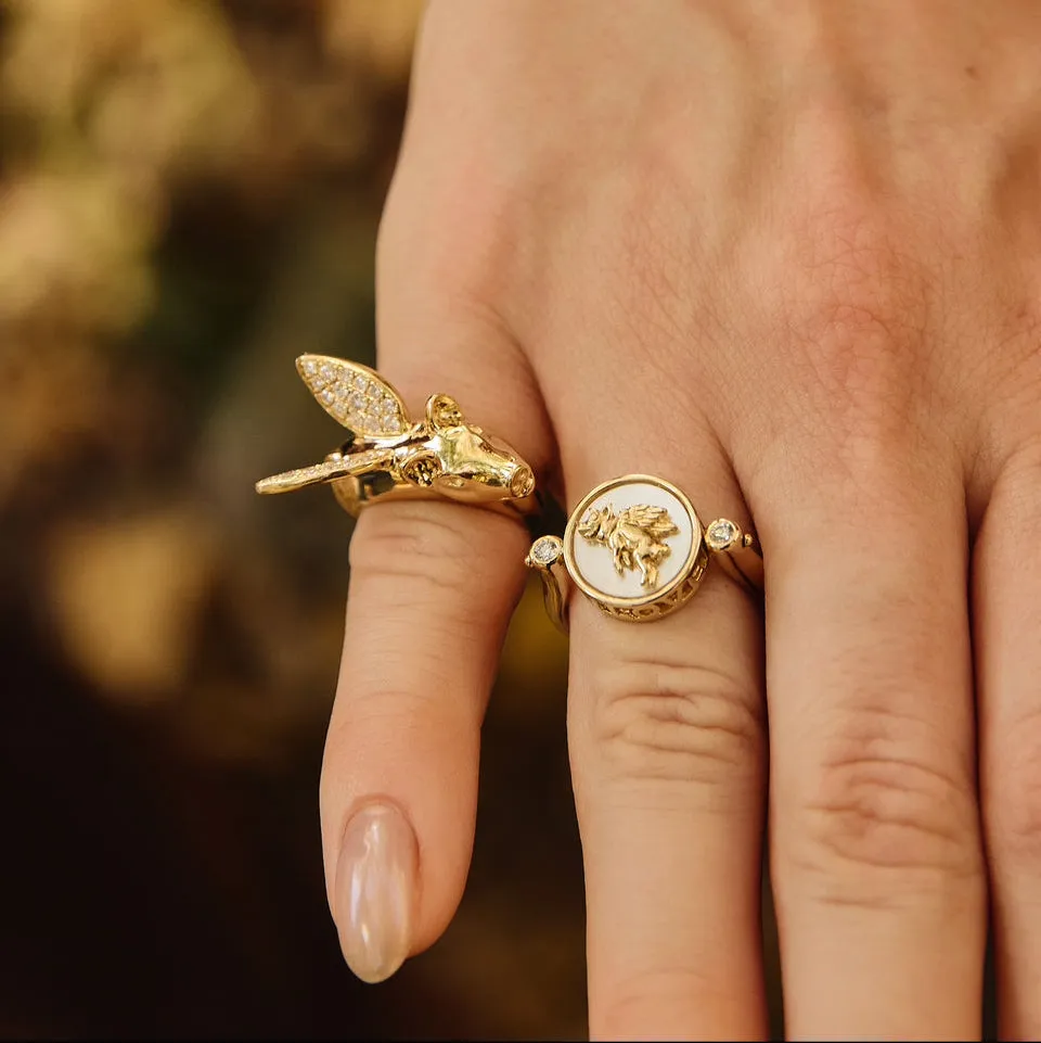Believe in Love Flip Ring