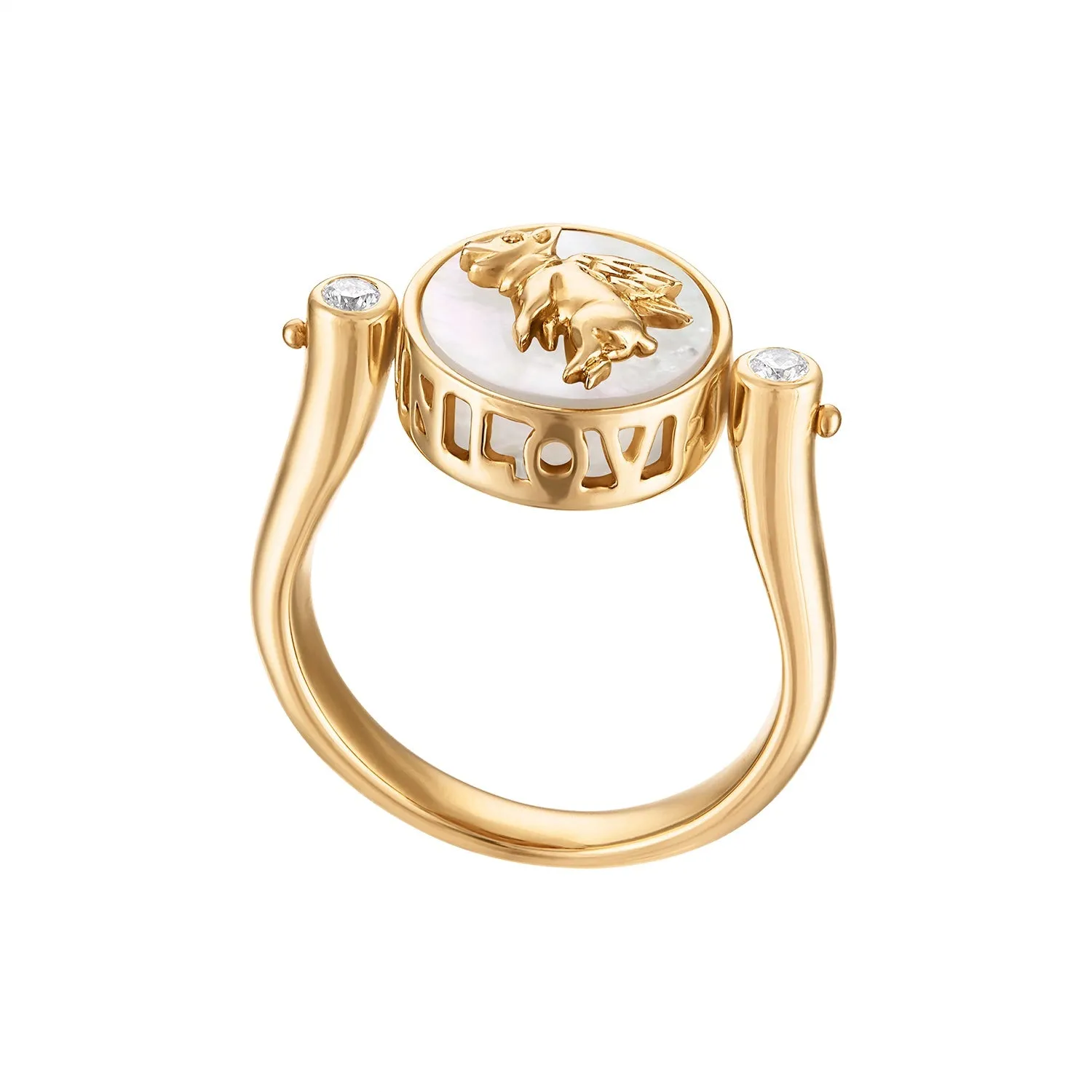 Believe in Love Flip Ring
