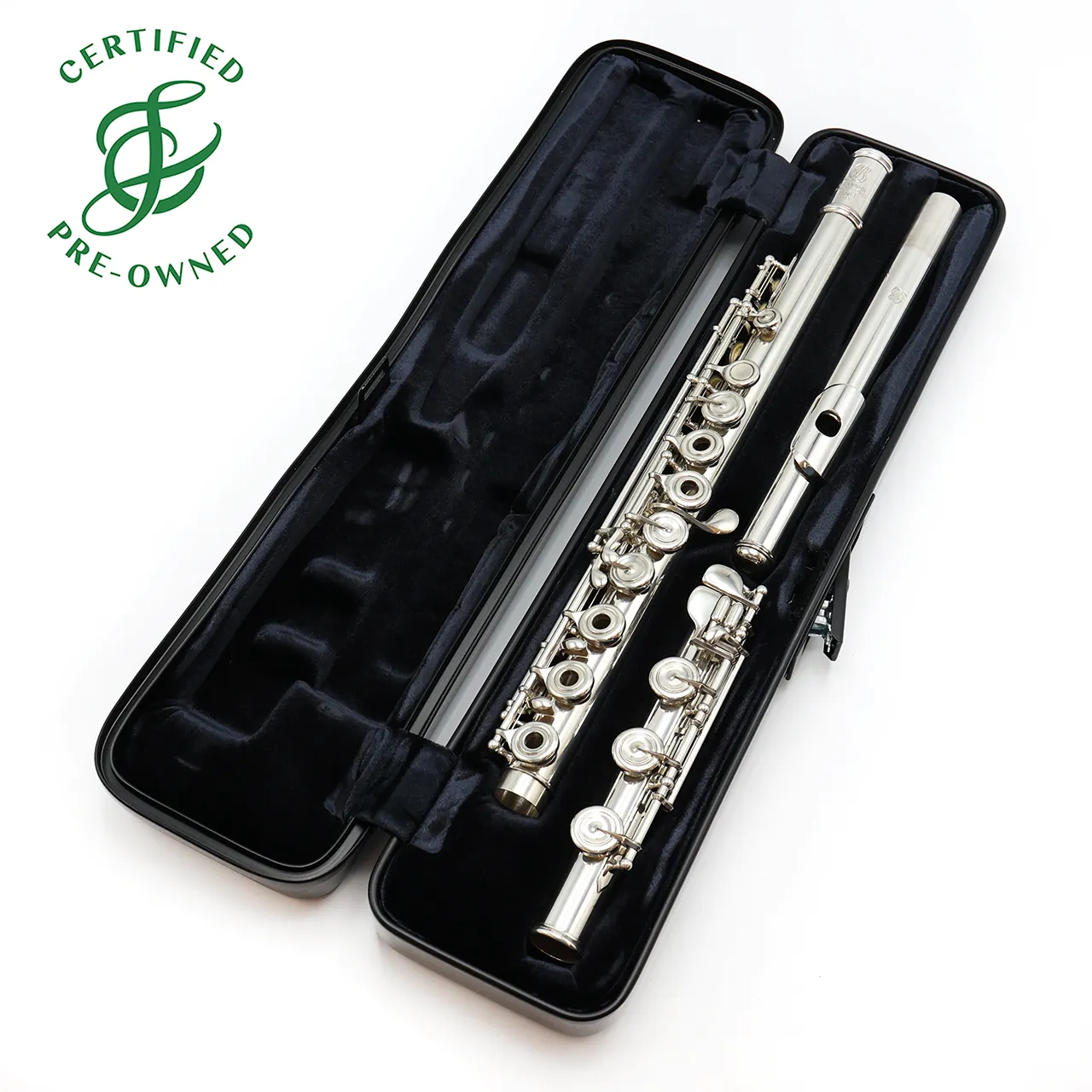 Brannen Flute #8384 - Sterling silver, drawn tone holes, offset G, C# trill key, B footjoint