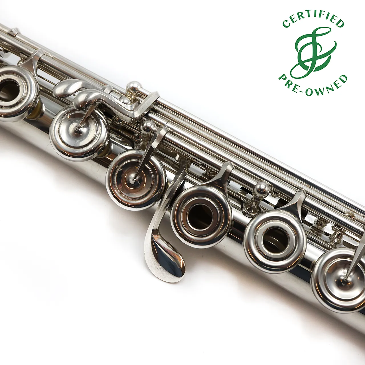 Brannen Flute #8384 - Sterling silver, drawn tone holes, offset G, C# trill key, B footjoint
