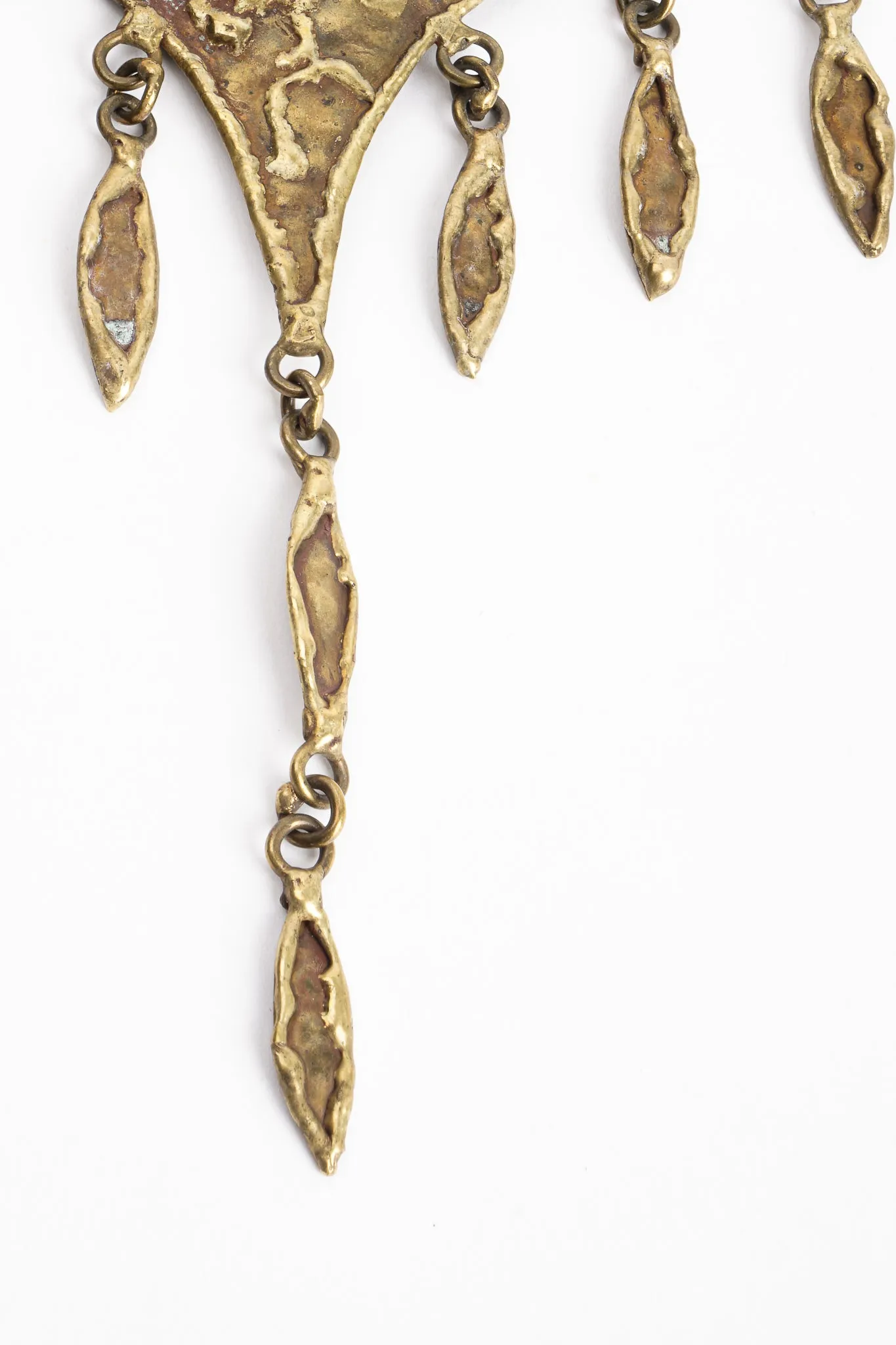 Brutalist Concave Diamond Collar