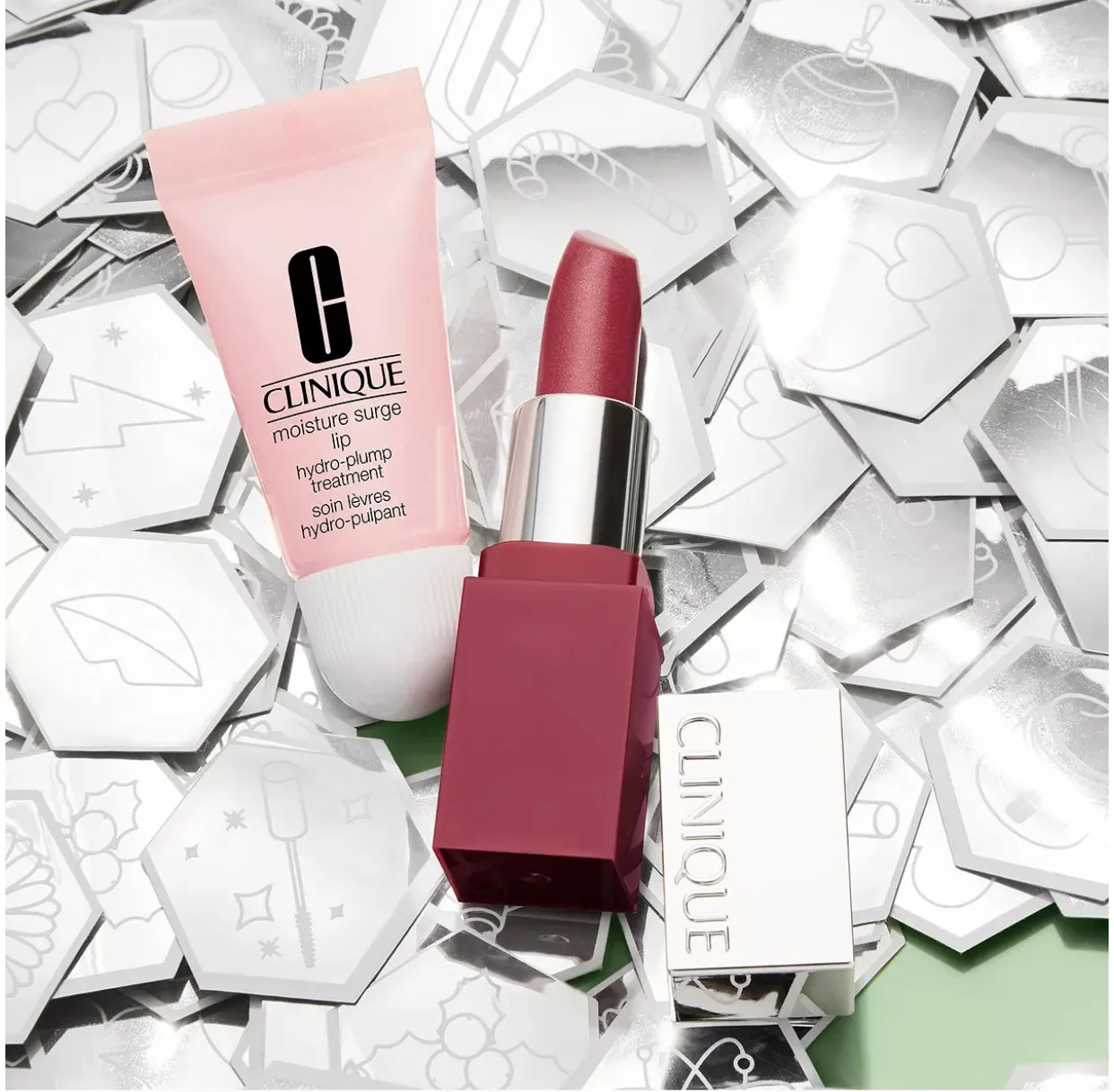 Clinique Lip Luxury Lip Care & Lipstick Set