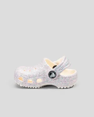 Crocs Classic Toddler Glitter Clog