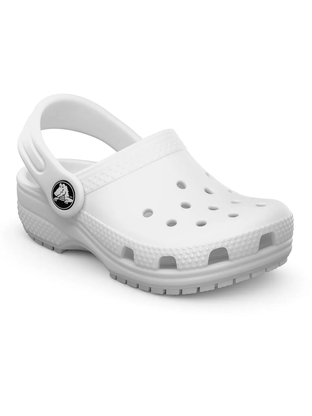 Crocs White Kid Classic Clog