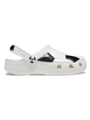 Crocs White Kid Classic Soccer Ball Clog