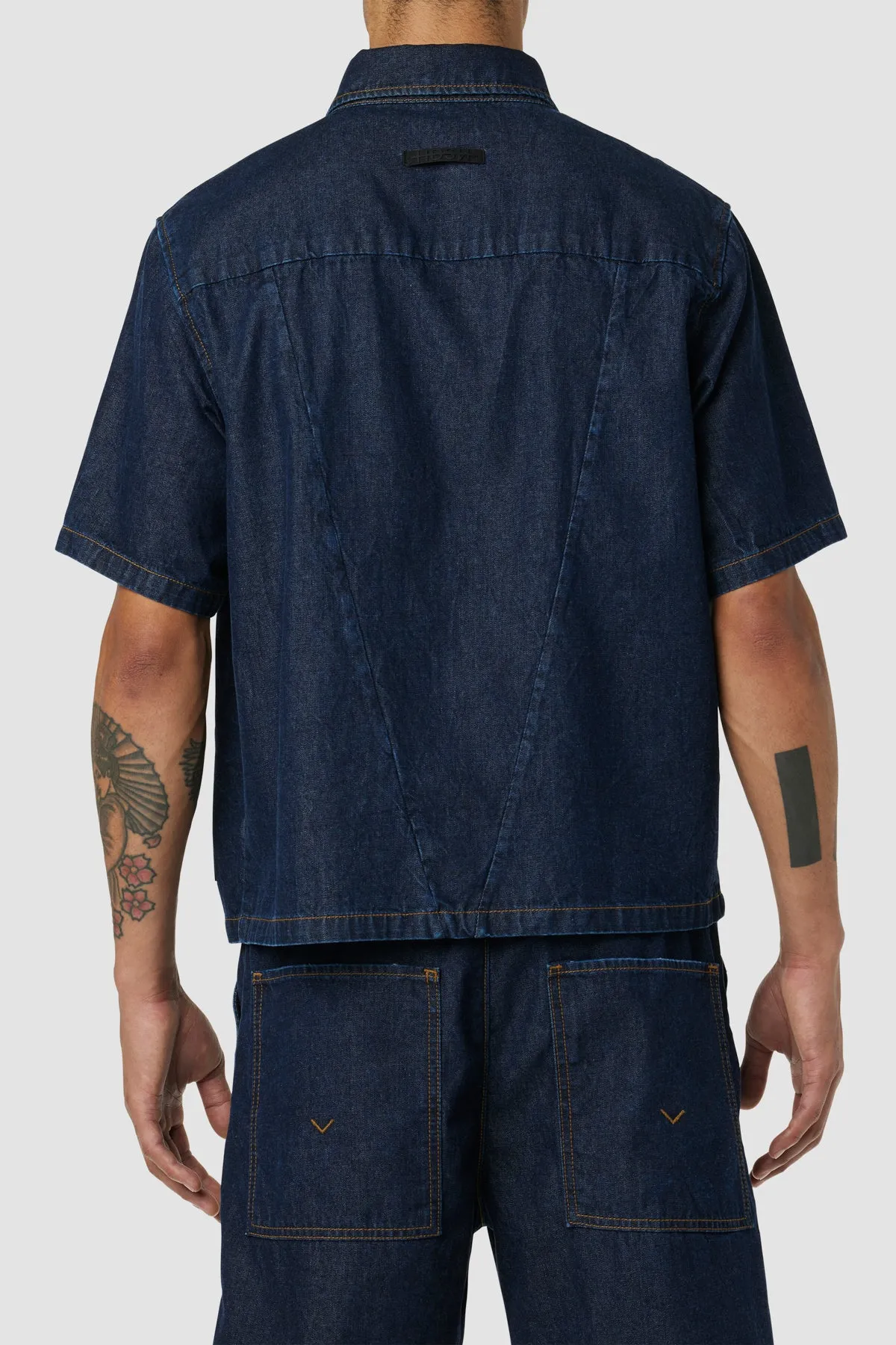 Crop Short Sleeve Shirt