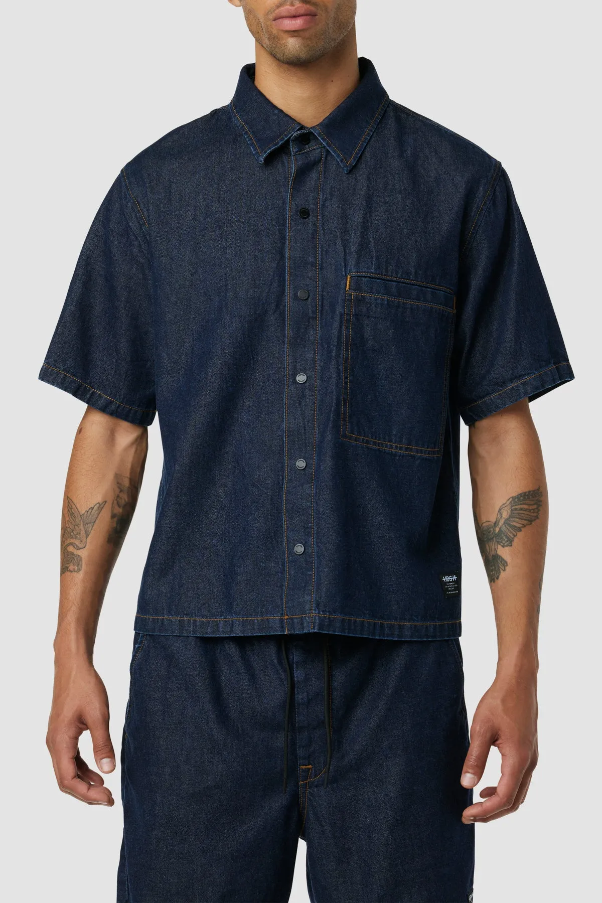 Crop Short Sleeve Shirt