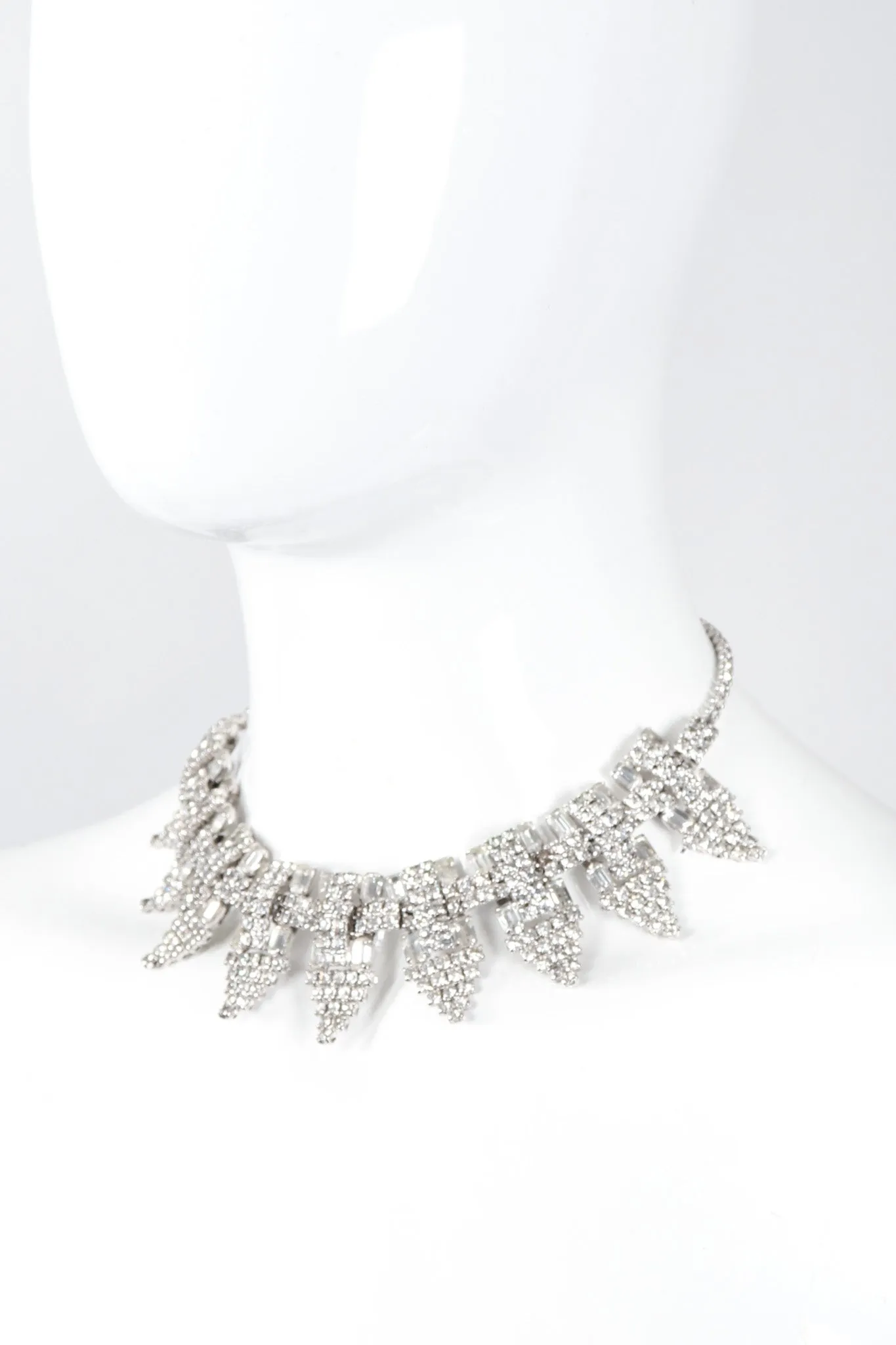 Crystal Deco Choker Necklace