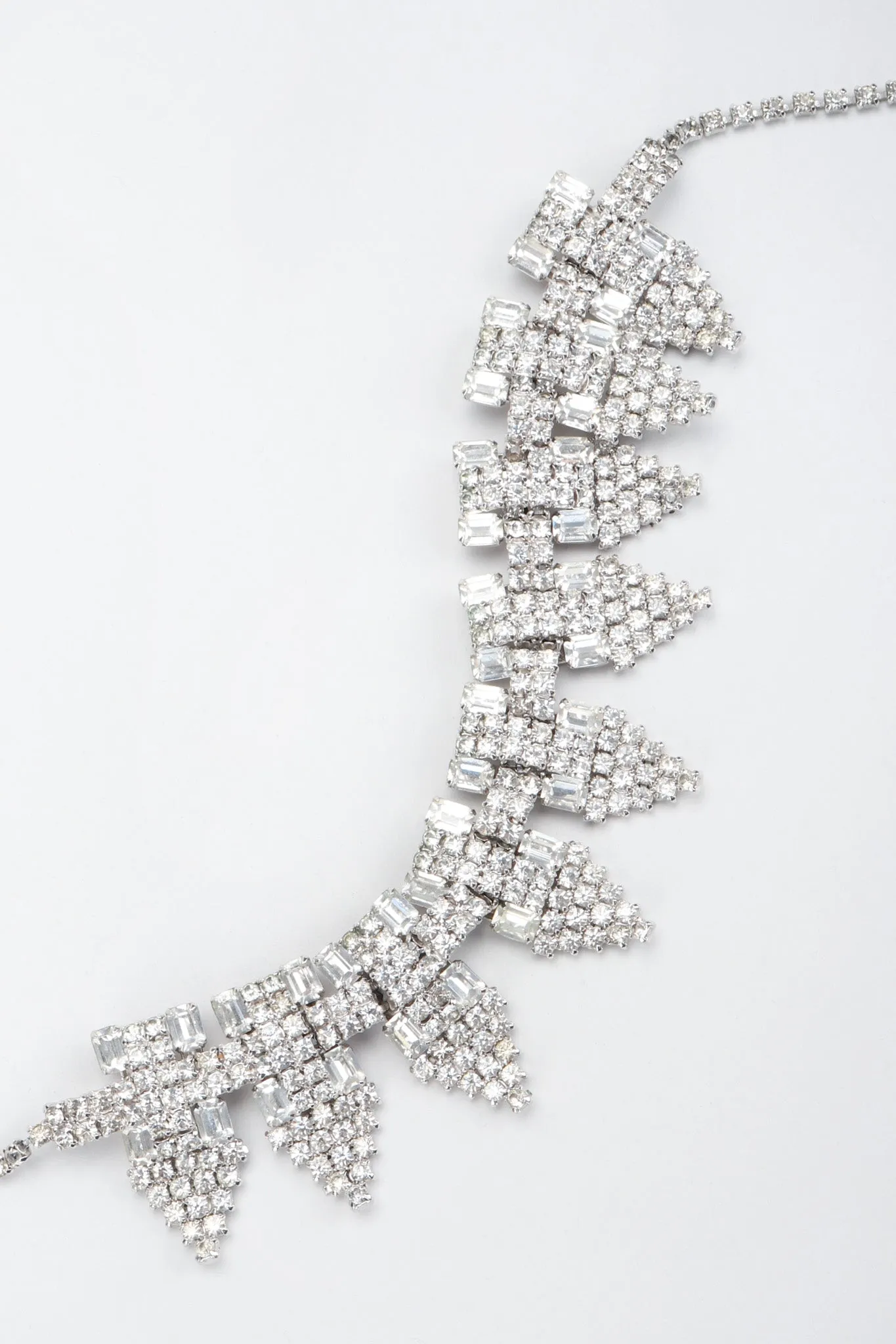 Crystal Deco Choker Necklace