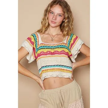 Ethnic Crochet Top