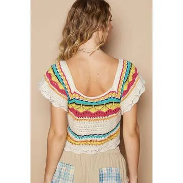 Ethnic Crochet Top