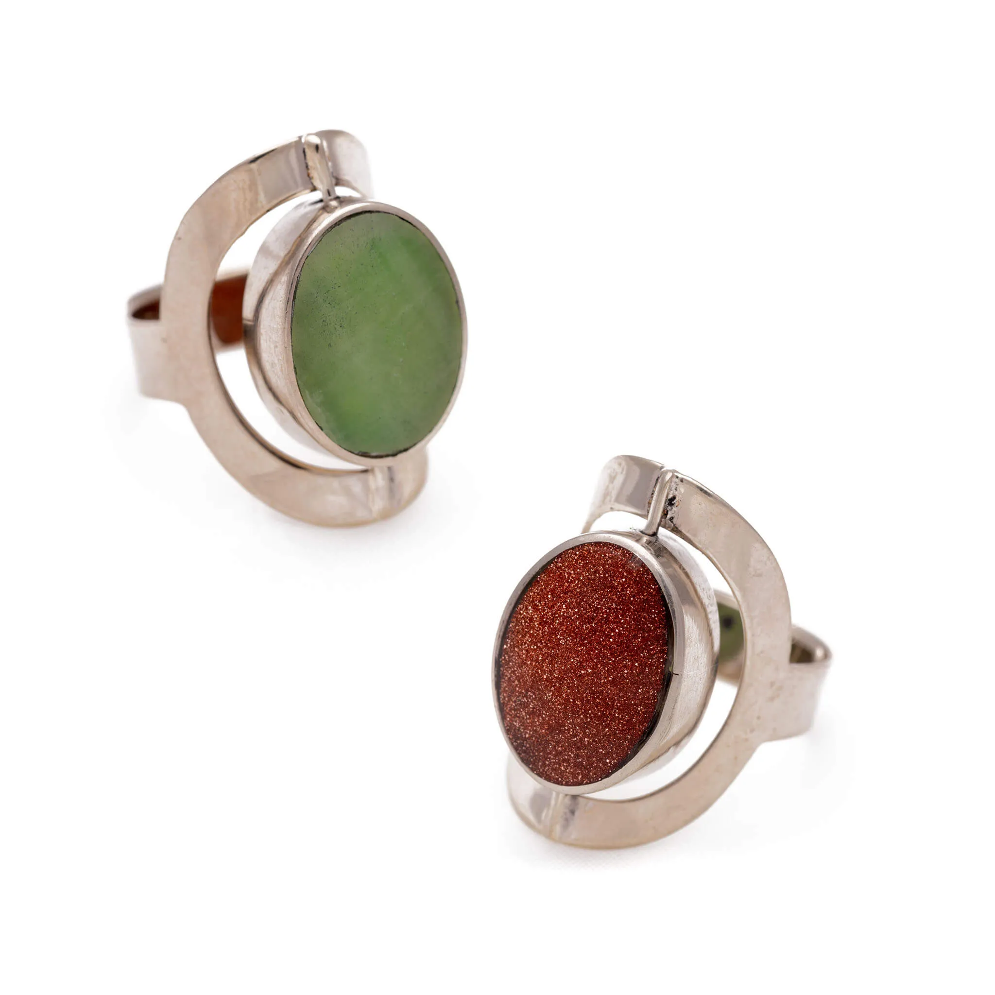 Flip-Stone Ring