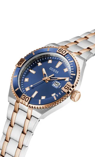 Guess Gents Premier Two Tone Watch