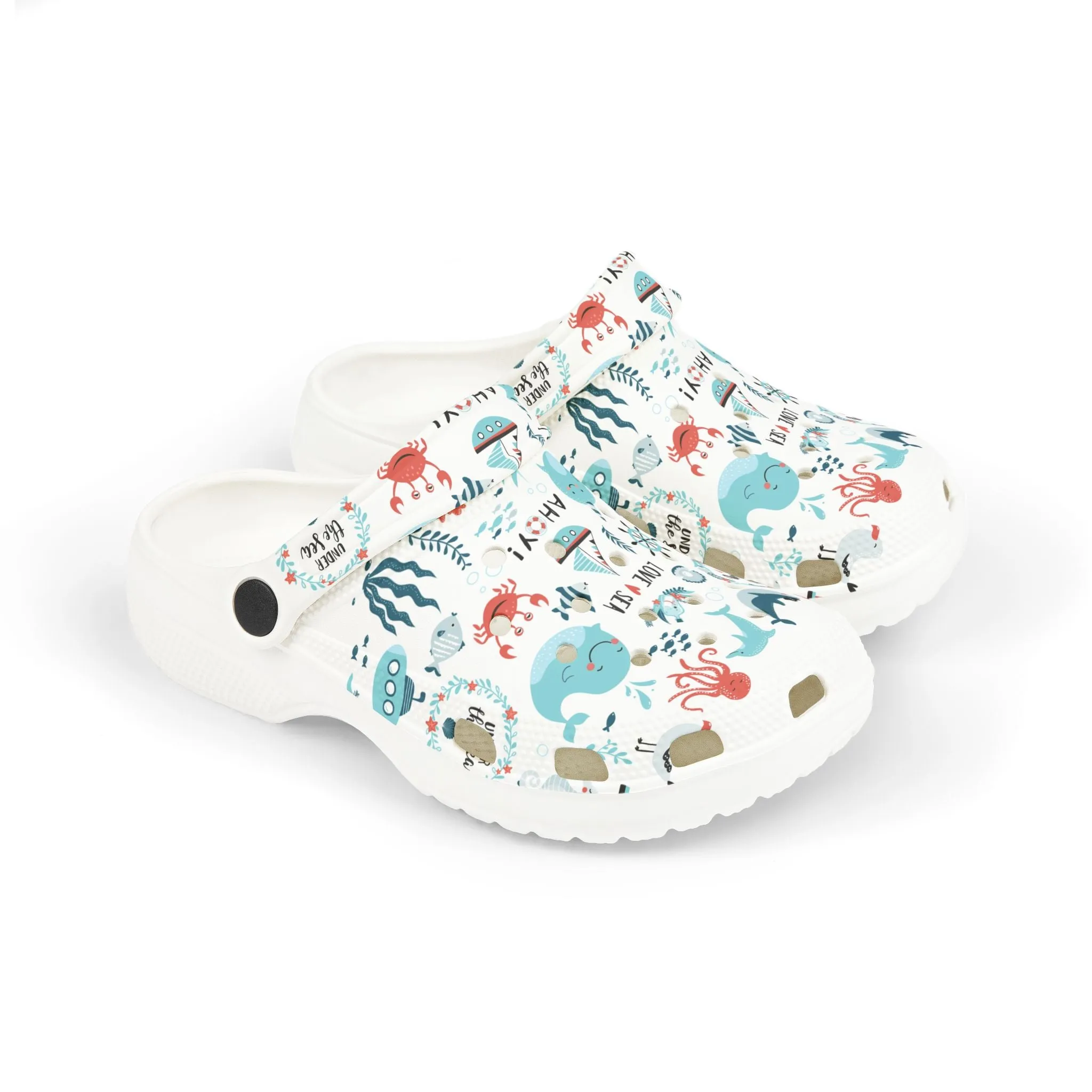 Hello Ocean Foam Crocs for Kids!