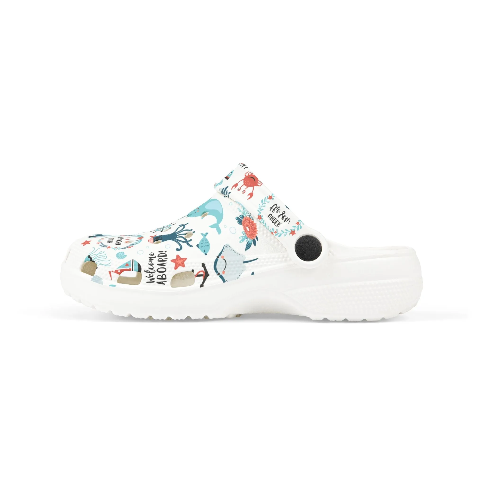 Hello Ocean Foam Crocs for Kids!