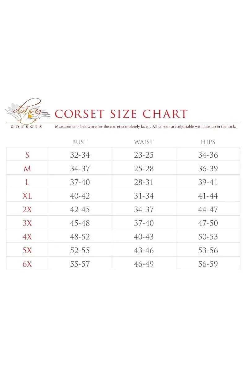 High-End 4 Piece Swashbuckler Pirate Corset Costume