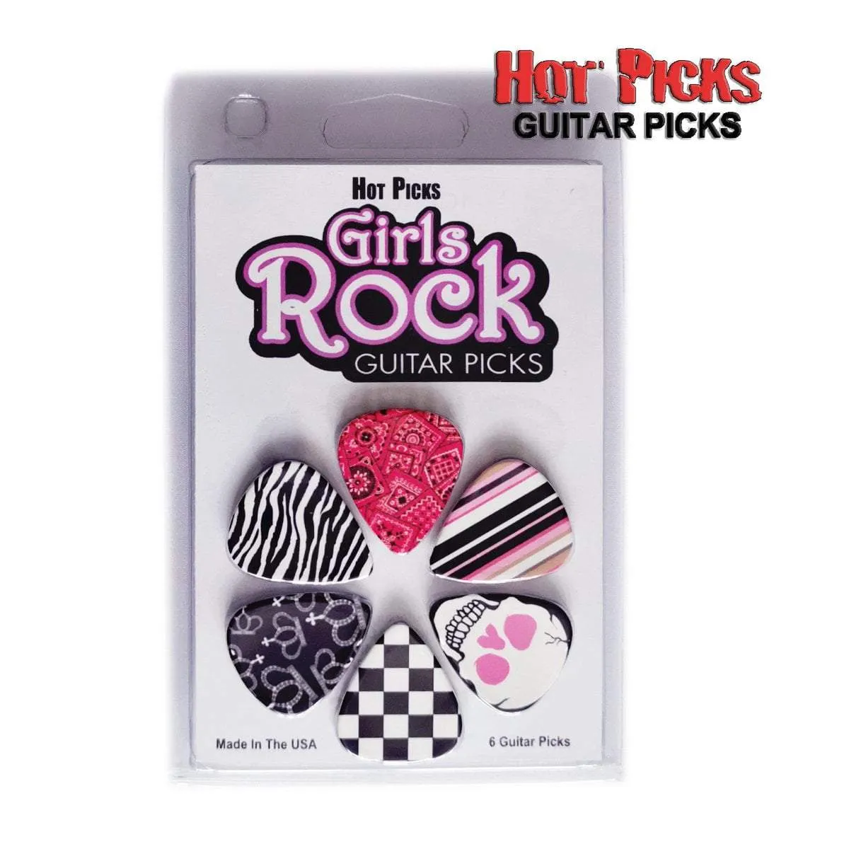 Hot Picks "Girls Rock 3”Guitar Picks