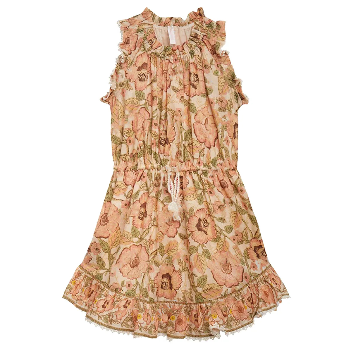 Junie Pink Floral Flip Dress