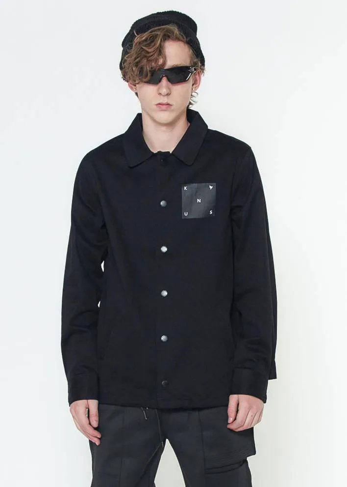 Konus Men's Back Print Coach Jacket