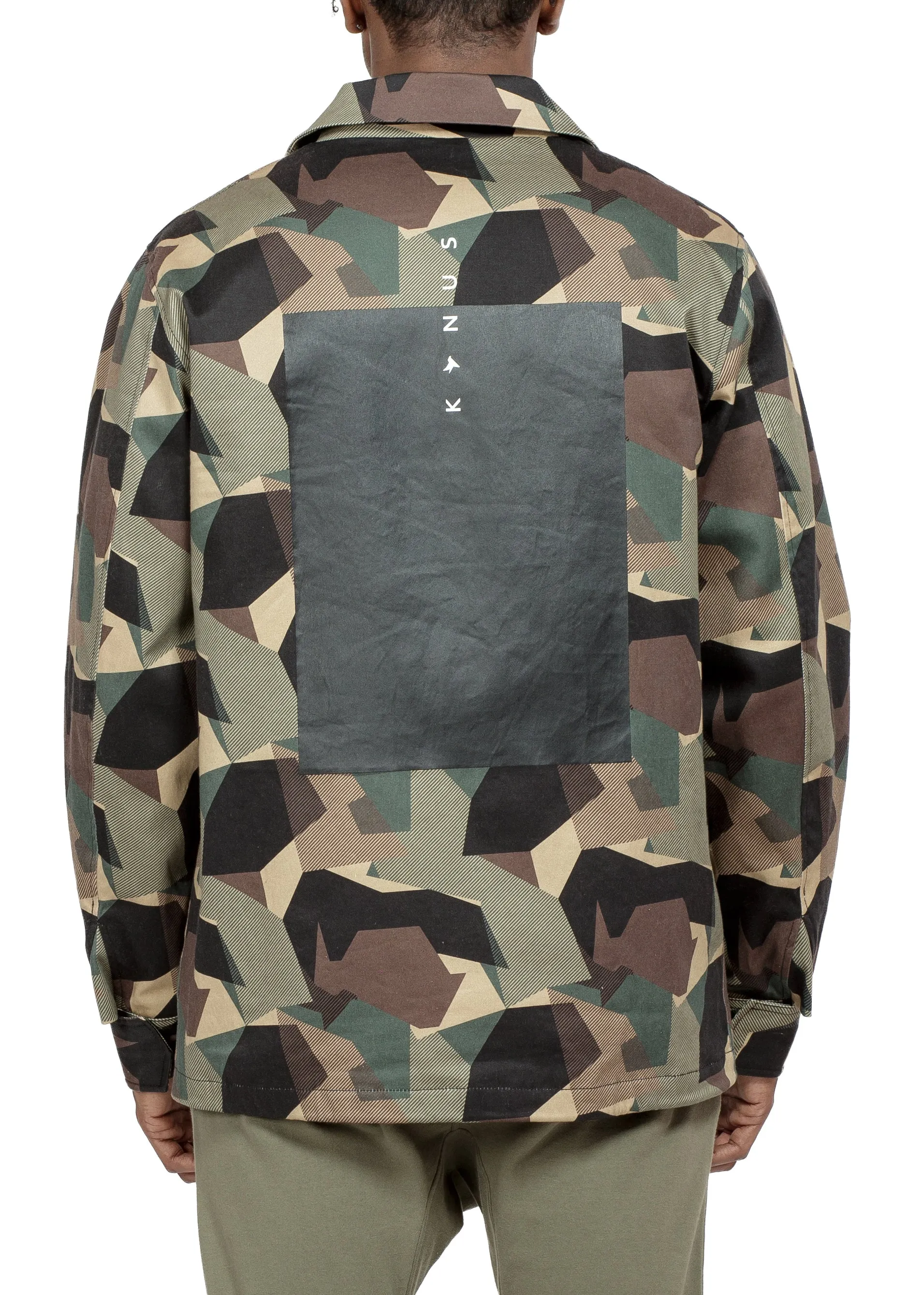 Konus Men's Back Print Coach Jacket
