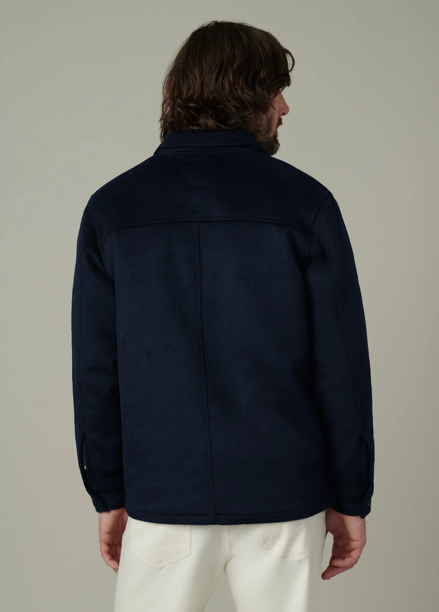 LEON WOOL OVERSHIRT