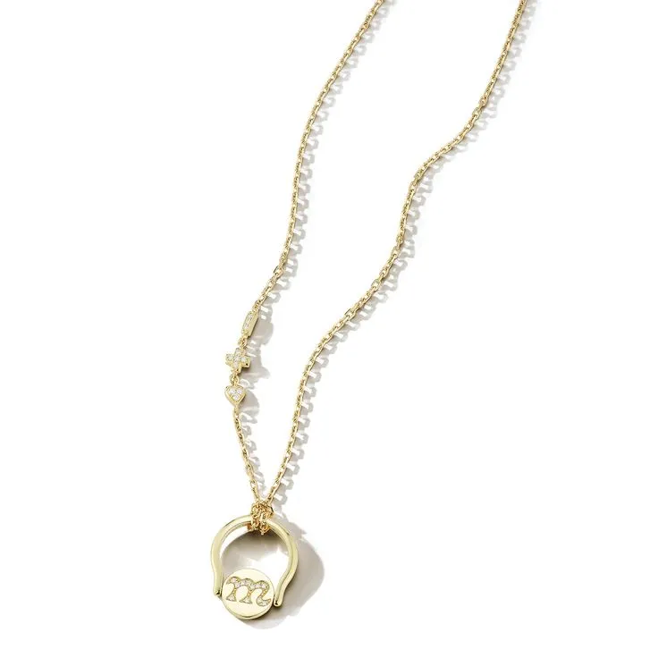 Love Notes Personalized Diamond Pinky Flip Signet Ring