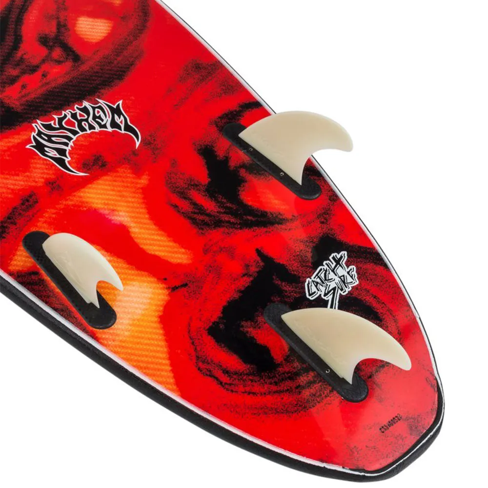 ODYSEA X Lost Crowd Killer 7'2 Soft Surfboard - Black