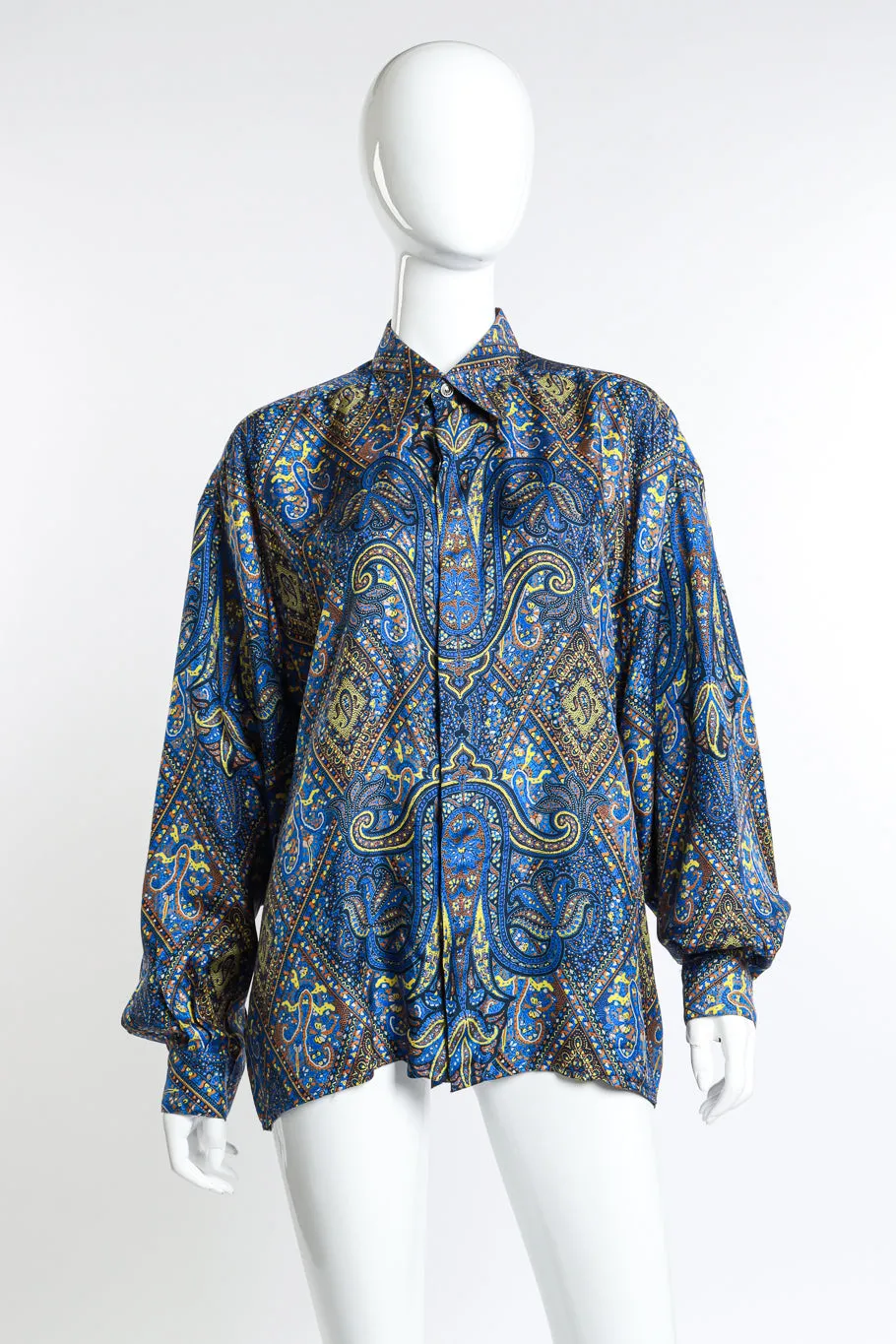 Paisley Print Blouse