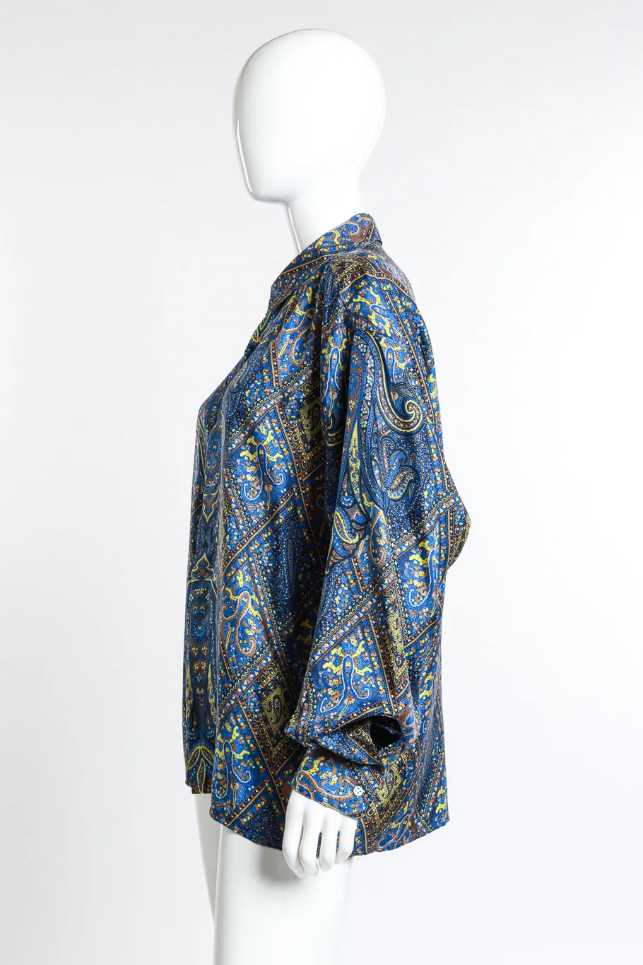 Paisley Print Blouse
