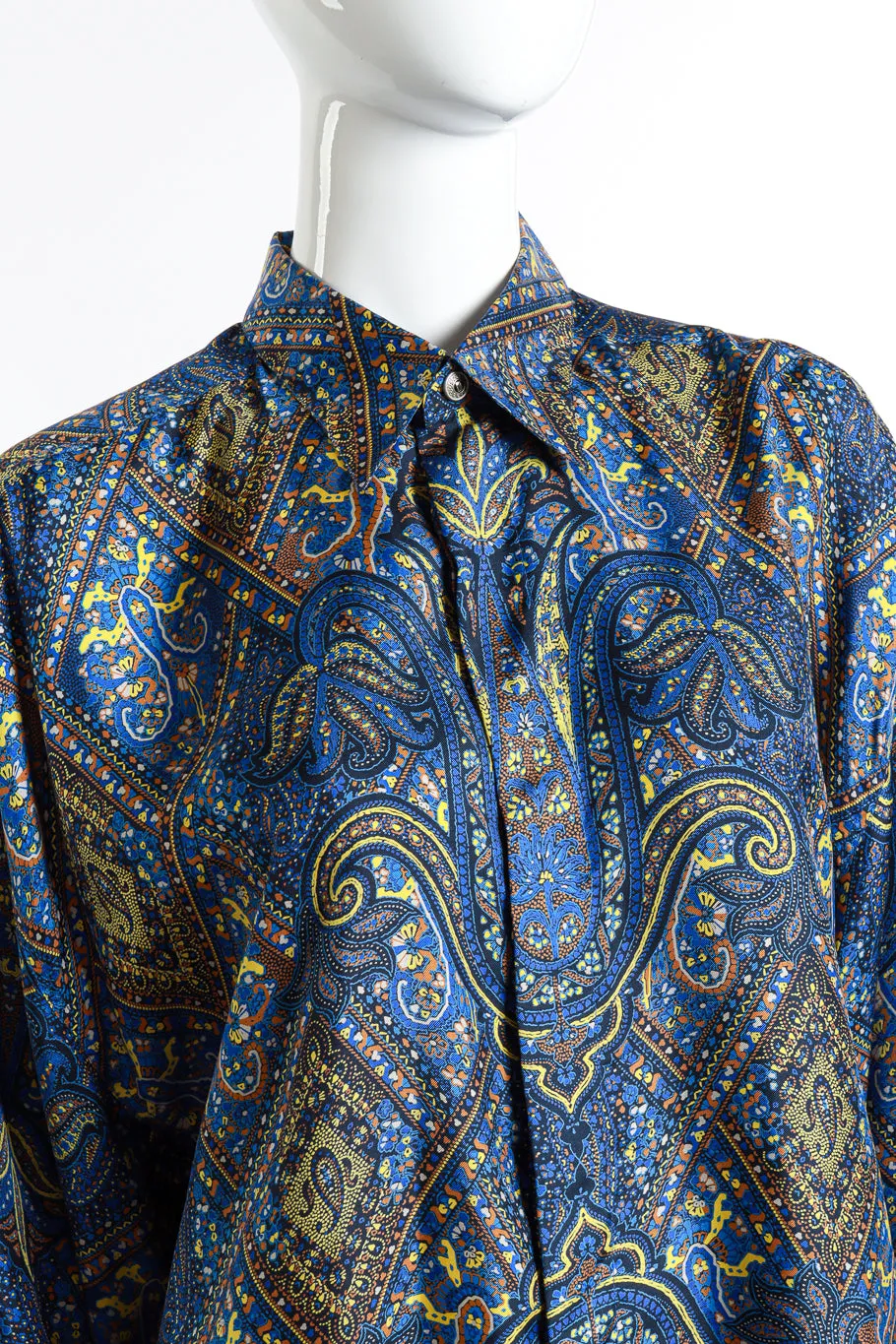 Paisley Print Blouse