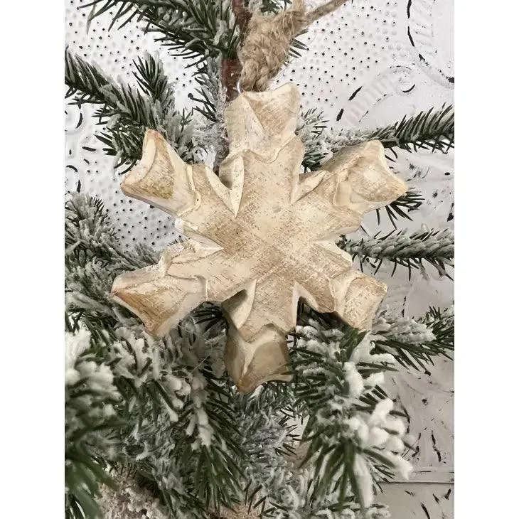 Pointed Snowflake 8in
