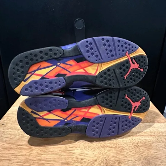 Size 13 - Air Jordan 8 Three-Peat Basketball Fashion Collectible Sporty