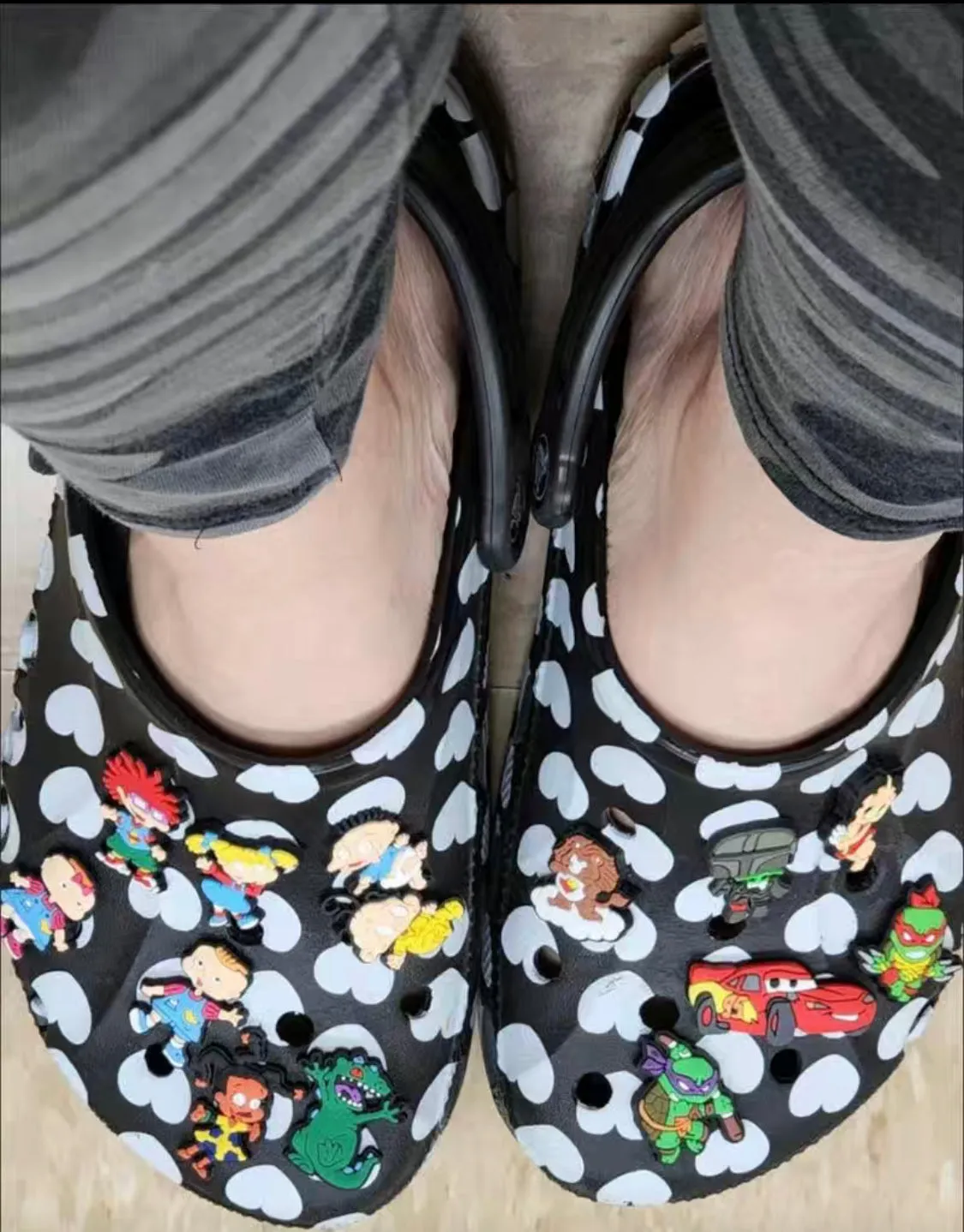 The 90s Kids Crew 3pk Shoe Charms