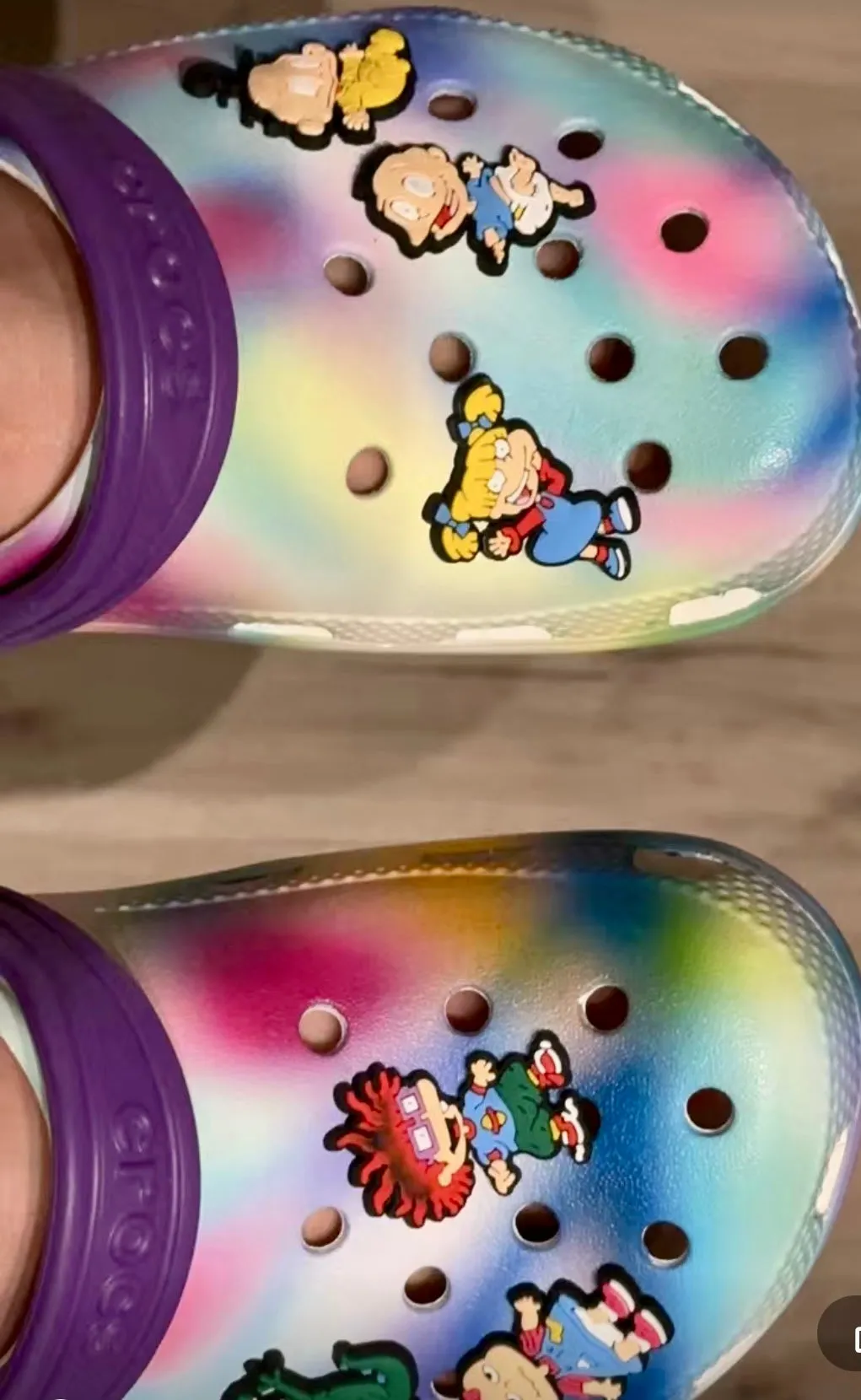 The 90s Kids Crew 3pk Shoe Charms