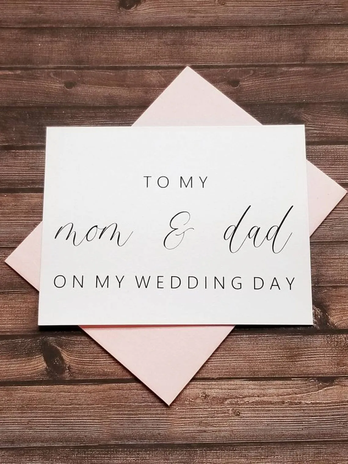 To My Mom & Dad