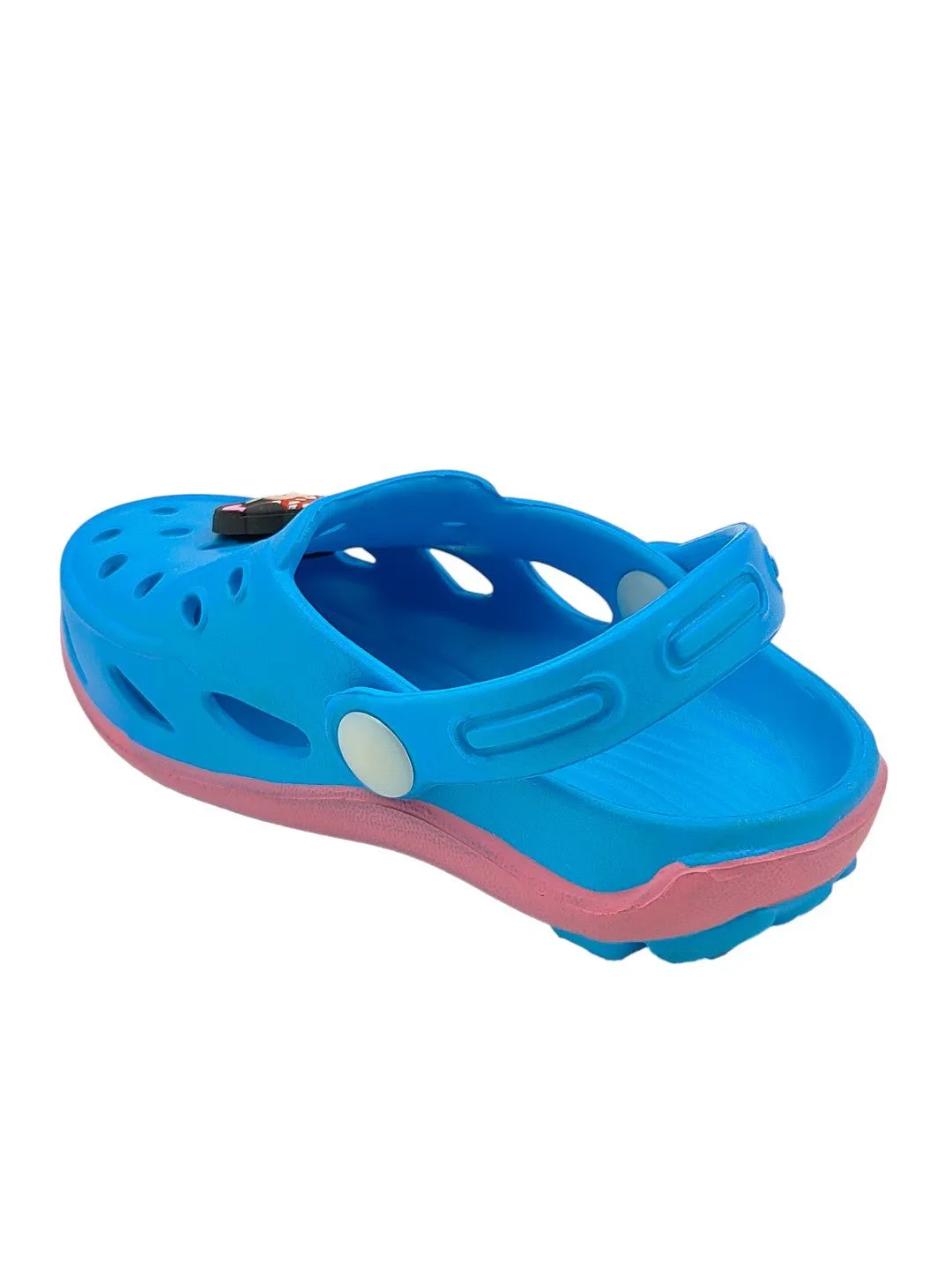 Yellow Bee Girl's Disney Minnie Mouse Charm Clogs – Blue